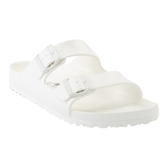 Birkenstock Men’s  Arizona EVA Slide Sandal - White | size 13.5 - Picture 3 of 14